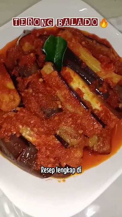 RESEP TERONG BALADO‼️#shorts #shortvideo #fyp #fypシ #cooking #baladoterong #terongbalado