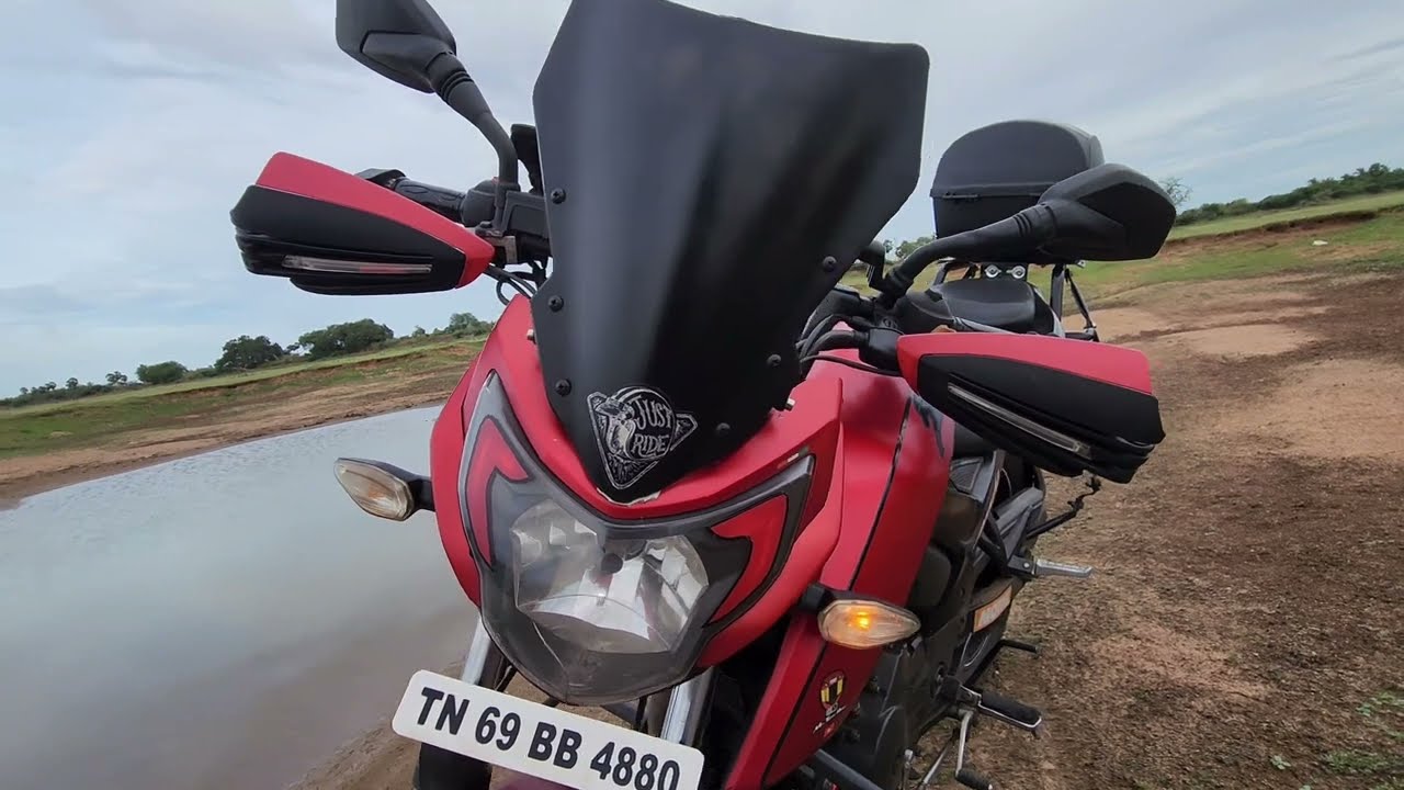 TVS APACHE RTR 200 TOURING MODIFICATIONS UNDER BUDJET - YouTube