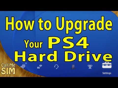 PS4ハードドライブをアップグレードする方法