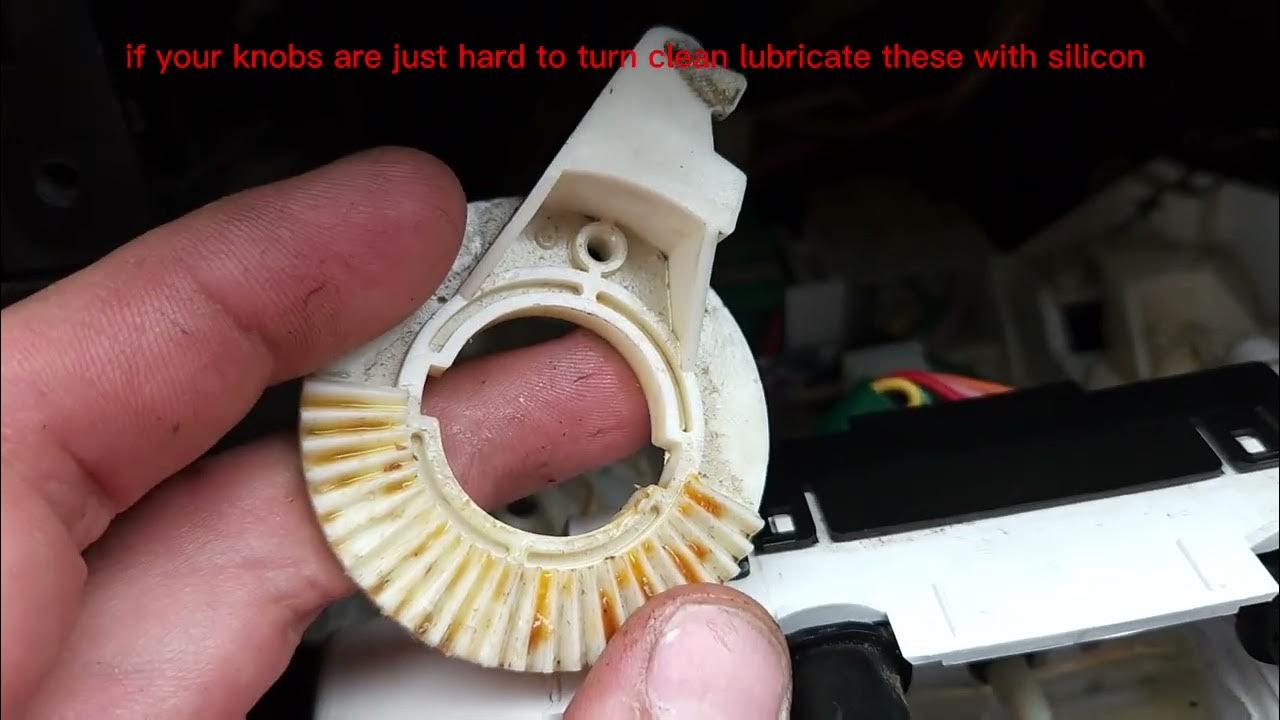 Fixing WRX climate control knobs YouTube