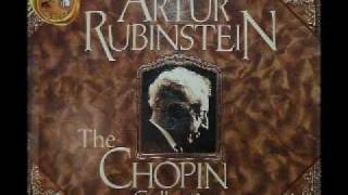 Video thumbnail of "Arthur Rubinstein - Chopin Waltz In E Minor"