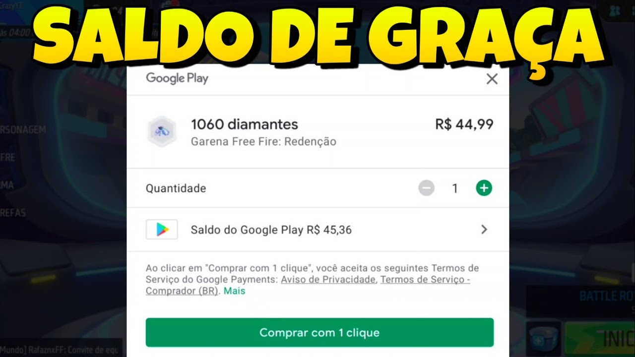 Como Ganhar Saldo Grátis na Play Store - Gift Card de Graça no Google ...