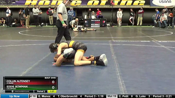 16U 132 Eddie Bowman Colorado Vs Collin Altensey I...