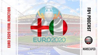 England V Italy Live | Euro 2020 Reaction | FB4