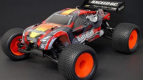 1/8th Scale Nitro Gas Exceed Rc Battalian Truggy