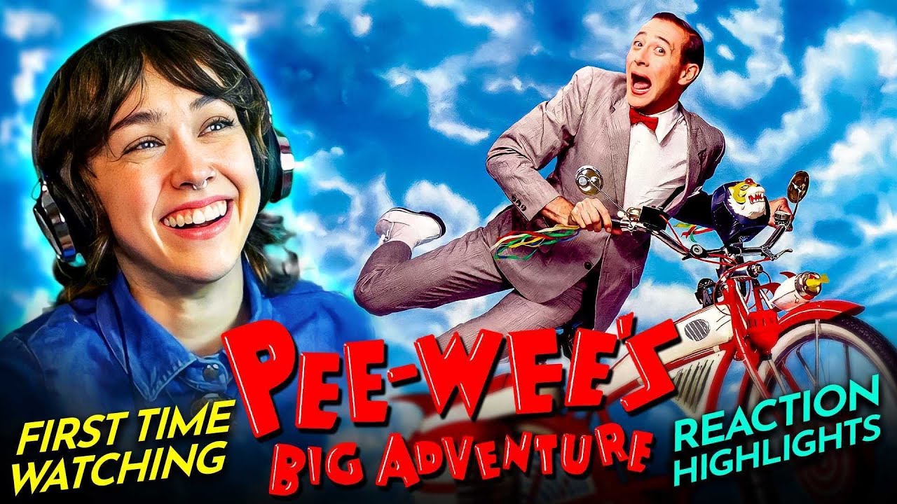 Nicki adores PEE WEE'S BIG ADVENTURE (1985) Movie Reaction FIRST TIME WATCHING