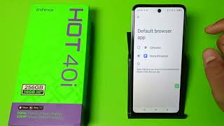 infinix Hot 40i: set default app browser - How to See default option for any application screenshot 4