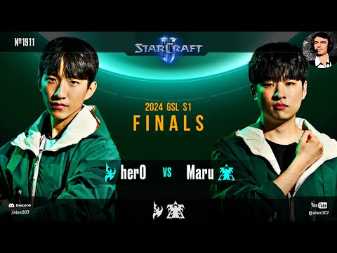 Видео: ГРАНДФИНАЛ ГЕРОЕВ КОРЕИ: Vitality.Maru vs DKZ.herO -  Global StarCraft II League 2024 Season 1 FINAL