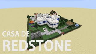 Casa de Redstone 100 mecanismos/ House of Redstone 100 mechanisms [1.8]