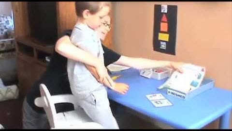 Autism Video Modeling Work Systems (TEACCH) Part 2