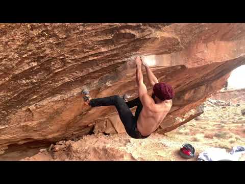Beta Video for climb Spectro v6, Moe's Valley