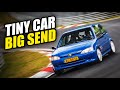 Tiny car big send peugeot 106 rallye on the nrburgring