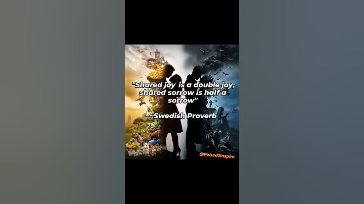 ❤️Shared joy is a double joy; shared sorrow is half a sorrow💙 #ytreels  #swedish #ytshorts