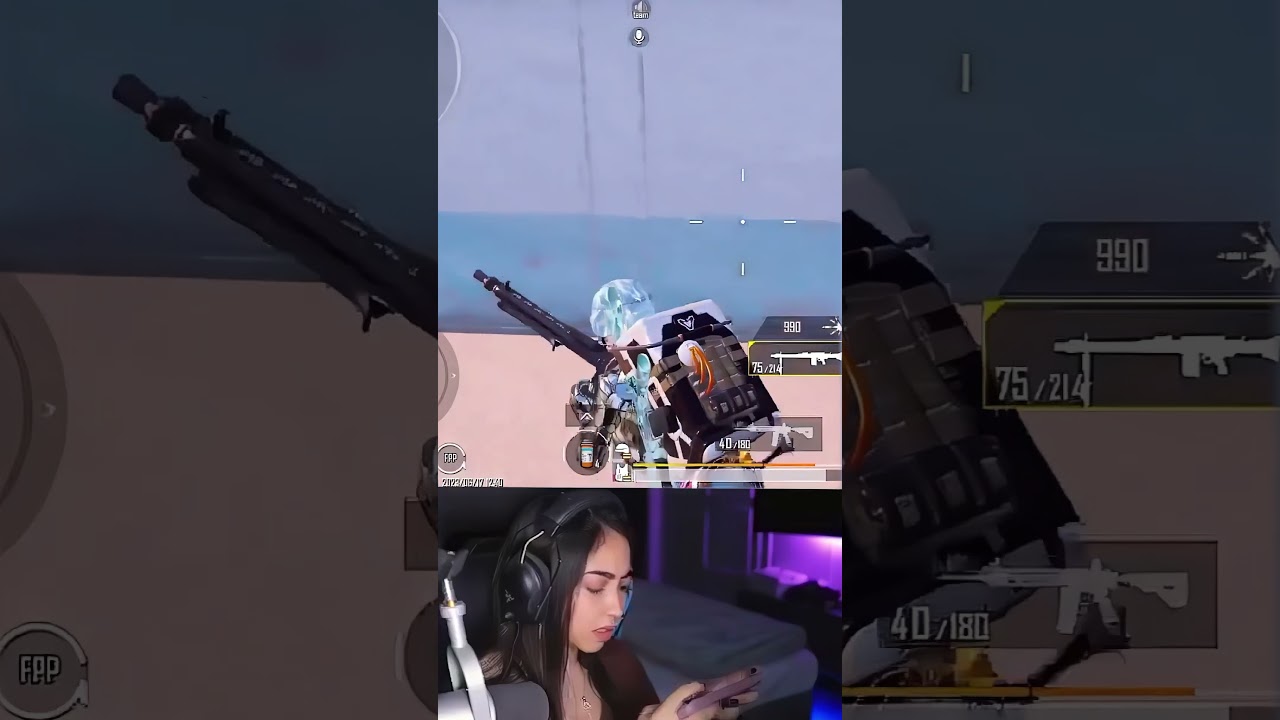 BGMI 1v4 Clutch 😤 |  