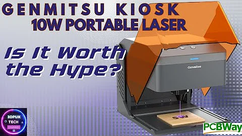Might be small but it's so capable its the Genmitsu kiosk 10w laser