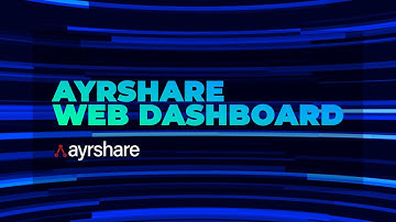 Connect Your Social Accounts and Post via the Ayrshare Dashboard