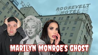We make contact in front of Marilyn Monroe's HAUNTED mirror | Roosevelt Hotel