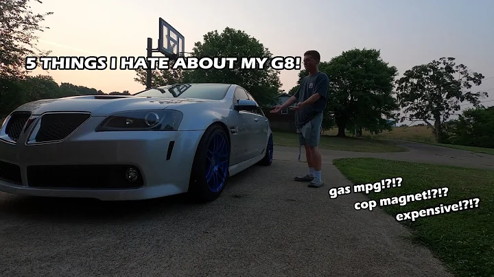 The 5 Things i HATE about my g8 gt!
