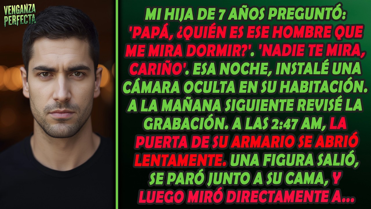 Instalé una cámara en la habitación de mi hija... algo apareció a las 2:47 AM.