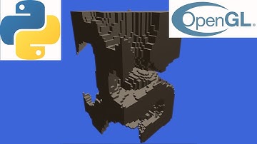 Voxel World Generator | Minecraft Chunk | Python OpenGL | Perlin noise 3D | Open Source