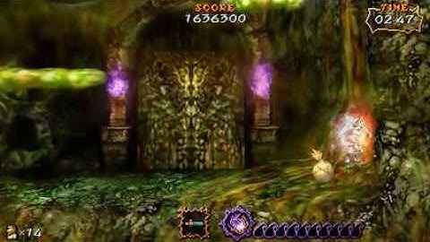 Goku Makaimura Kai PSP speedrun 43:27 - Part 4