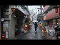 雨の中野・新井薬師 散歩 - Rainy Nakano & Arai-Yakushi: Daily Life in the City Rain【4K Japan Walk】