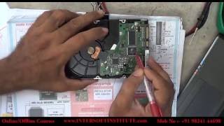 Data Recovery Course - HDD PCB Block Diagram Demo Video Hindi