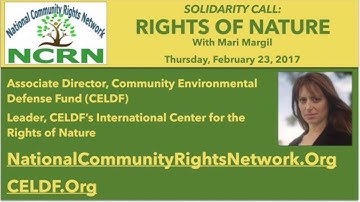 Rights of Nature: A New Paradigm for Environmental Protection with Mari Margil