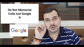 Do Not Memorize Code In Data Science. Just Google It(Important For Freshers And Experienced)