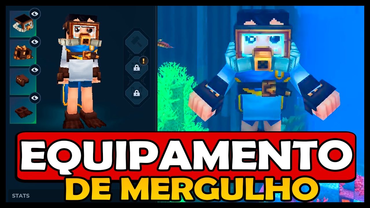 COMO USAR O EQUIPAMENTO DE MERGULHO DO HYTALE (WAN'S CRAFTABLE DIVING GEAR)