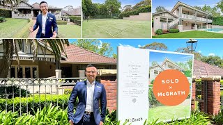 Sales Summary by Tom Zhang - 66 Cecil Street Gordon NSW 2072 - Grand Federation Home   Tennis Court