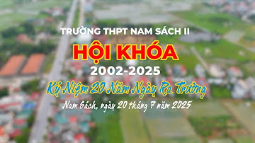 HỘI KHÓA 2002 - 2005 - TRƯỜNG THPT NAM SÁCH 2 - KỶ NIỆM 20 NĂM RA TRƯỜNG - NGÀY 20.7.2025