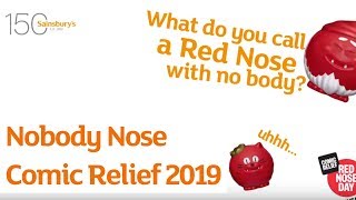 Nobody Nose | Comic Relief 2019 | Sainsbury's