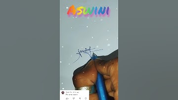 signature your name ASWINI.autograph.signature tips/tricks.comment your name. #signature.#art#reels