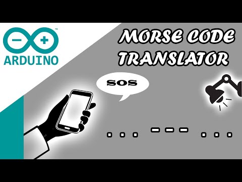      أردوينو مشروع برنامج مترجم شفرة مورس