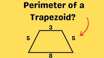 Perimeter of a Trapezoid- Step by Step Directions