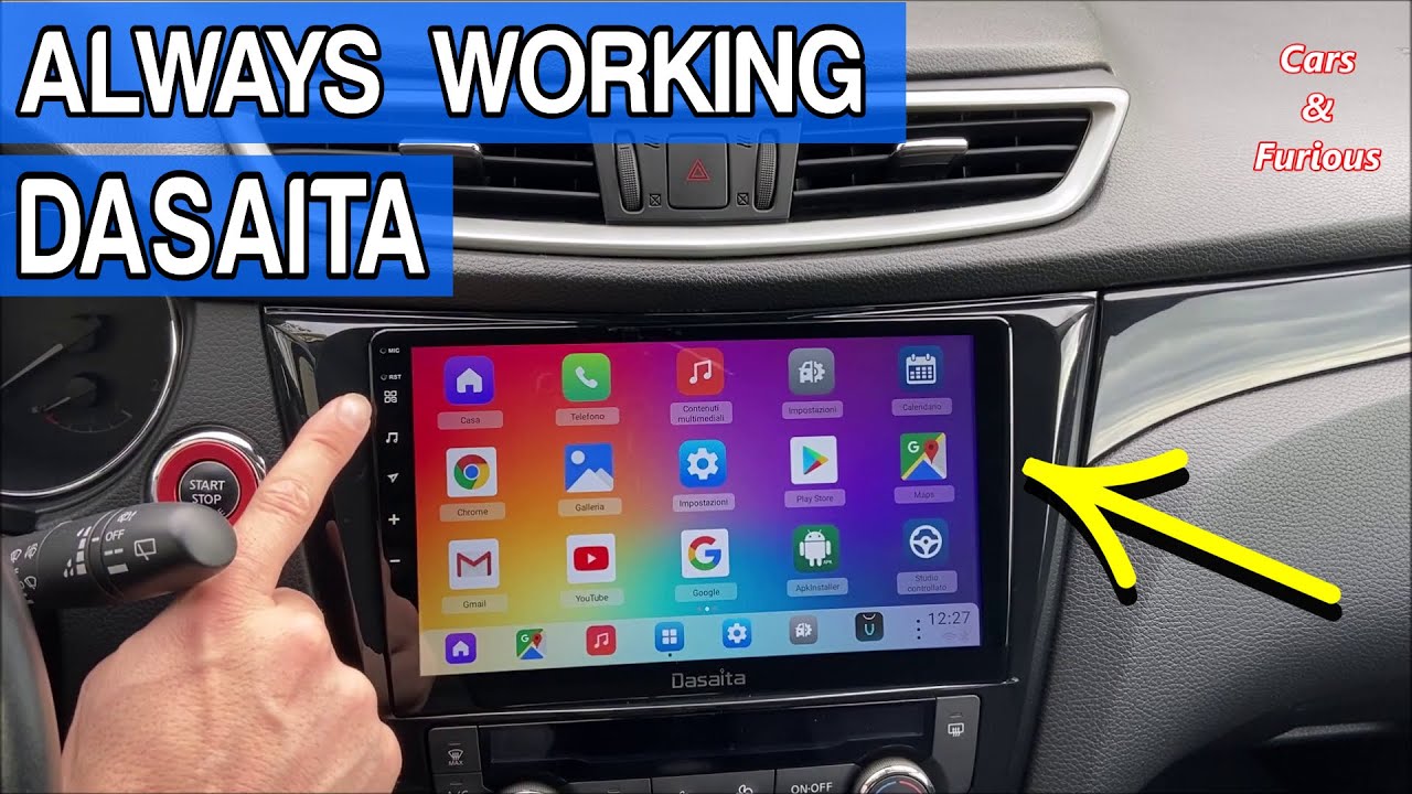 Nissan Qashqai Cartablet Dasaita Sempre Funzionante Anche A Macchina Spenta Per Tutti i Cartablet