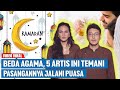 BIKIN KAGUM!! Walau Beda Agama, 5 Artis Ini Temani Pasangannya Jalani Puasa