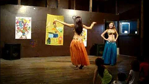 Belly dance battle - duet Emira