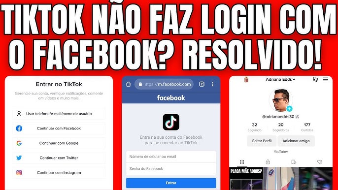 Como corrigir o login no Facebook de um navegador incorporado está  desativado