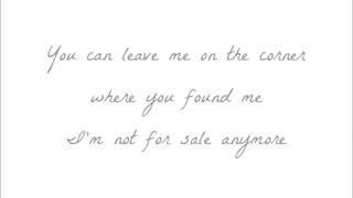 CocoRosie -  Not For Sale (Lyrics)