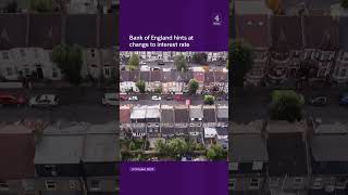 Bank Of England Hints At Change To Interest Rate