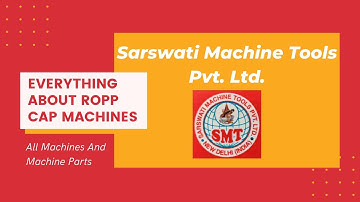 Everything about ROPP CAP MAKING MACHINES | ALL CAP SIZES | FLIP OFF VIAL OFF TEAR OFF | S.M.T