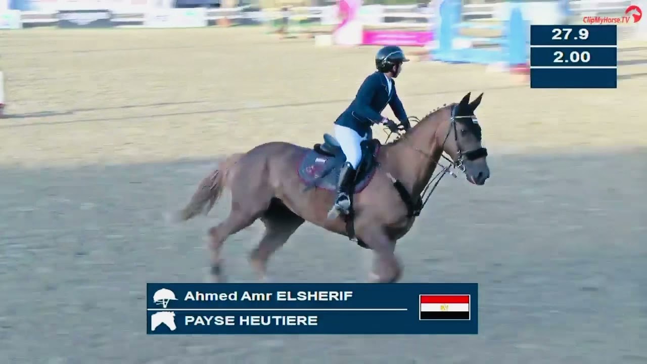 Payse Heutiere & Ahmed Elsherif CSI2* Accumulator with joker fence 1.40