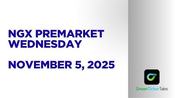 NGX Premarket November 5, 2025