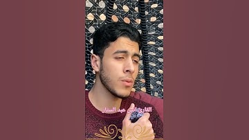 القارئ انس عبد الستار