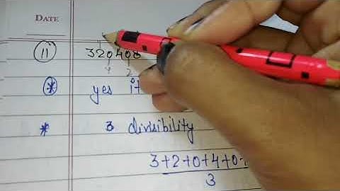 Class 6 Mathematics| Chapter 7 Playing with Numbers| Questions based on rules of Divisibility | 7C