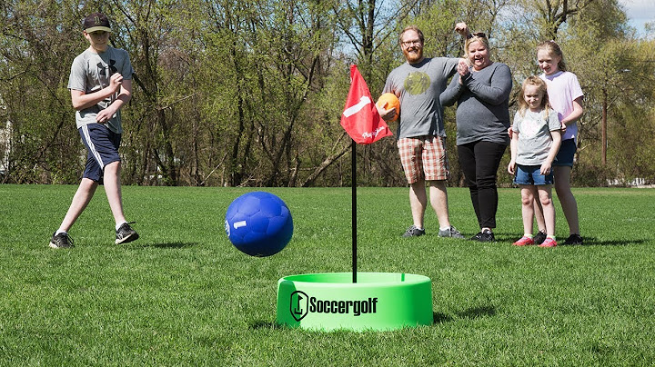 Soccergolf | Indoor/Outdoor Footgolf Set