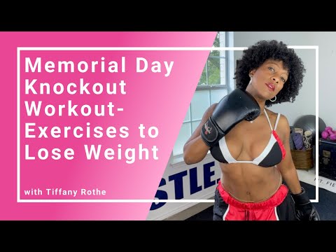 Memorial Day Knockout Workout- exercises to lose weight with Tiffany Rothe