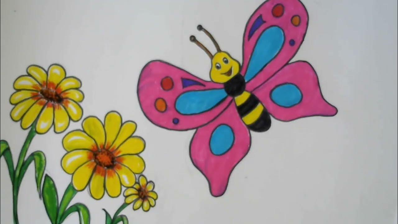 How to draw a butterfly easy step by step! How to Draw Butterfly! How